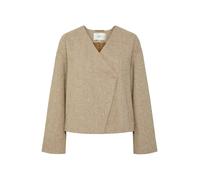 YAS Chaqueta de entretiempo 'YASSpring' crema / marrón claro M crema / marrón claro
