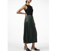 Yas Falda midi plisada. Verde 36 (S)