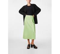 Yas Falda midi satinada. Verde 34 (XS)