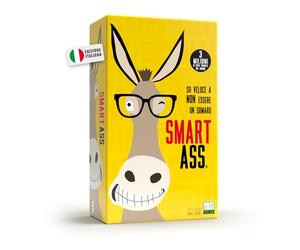 Yas Games - Smart Ass - El único en Italiano - Party Game de 2 a 6 Jugadores a Partir de 12 años
