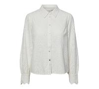 YAS Holi LS Shirt S. Noos Blusas, Color Blanco, M para Mujer
