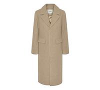 YAS Lima LS Wool Mix Coat S. Noos Abrigo, Nomad, Mujer
