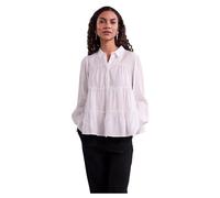 YAS Pala LS Camiseta S. Noos L/S, Color Blanco, XL para Mujer