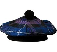 YAS Sombrero escocés Tam o' Shanter Tammy Jimmy - Gorro plano en muchos tartanes, Orgullo de Escocia, Talla única