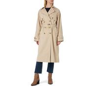 YAS Teronimo-Gabardina Noos Abrigo, Doeskin, S para Mujer
