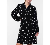 Yas Vestido camisero cinturón. Negro 40/L