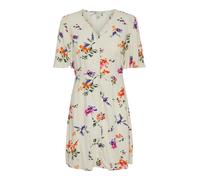 YAS Vestido camisero 'YASAsina' orquidea / lila oscuro / naranja / offwhite, Talla 38