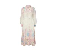 YAS Vestido camisero 'YASFLORENCE' crema / chamois / azul claro / rosé 38 EUR