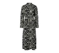 YAS Vestido camisero 'YASKAYA' negro / blanco 36 negro / blanco