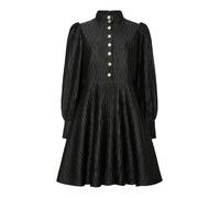 YAS Vestido camisero 'YASRIPPLE' negro 34 negro