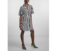 Yas Vestido corto camisero. Negro 36/S