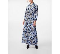 Yas Vestido largo de mujer camisero. Azul claro 38/M