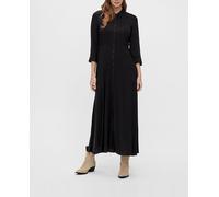 Yas Vestido largo de mujer camisero.. Negro 36/S