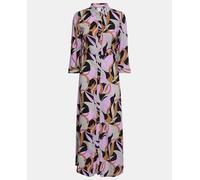 Yas Vestido largo de mujer camisero. Rosa 38/M