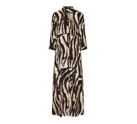 YAS Vestido 'YASSAVANNA' crema / kitt / caramelo / negro 38 crema / kitt / caramelo / negro