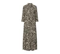 YAS Vestido 'YASSAVANNA' ecru / negro 40 ecru / negro