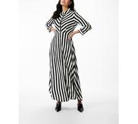 Yas Yas - Vestido largo de mujer camisero.. Negro Talla 34