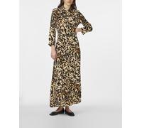 Yas Yas - Vestido largo de mujer camisero. Negro Talla 38