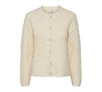 YAS Yasbubble LS Knit Cardigan S. Noos Suéter, Abedul, L para Mujer