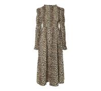 YAS Yaschemma LS Smock Midi Dress Noos, Nomad, S