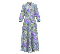 YAS Yassavanna Long Shirt Dress S. Noos Savanna-Camiseta Larga de Manga Corta, Cielo Claro, L Mujeres