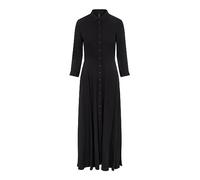 YAS YASSAVANNA Long Shirt Dress-Noos S. Vestido, Negro, M para Mujer