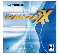 Yasaka Rakza XX - Goma para tenis de mesa (2,0 mm, negro)