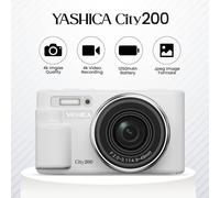 Yashica CITY 200 White Cámara Digital Compacta