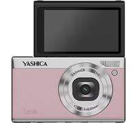 Yashica Cámara digital Tank Compact malvavisco rosa
