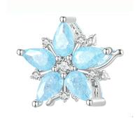 YASHUO Dijes de Navidad para pulseras de plata de ley 925 para mujer, cuentas de amor, familia, mamá, corazón, esmaltado, madre, hermana, novia, día de San Valentín, feliz cumpleaños, 12mm, Zirconia