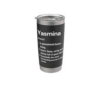 Yasmina Definición de nombre Diccionario divertido Vaso térmico de acero inoxidable de doble pared