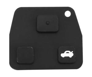 yasoe 3 Botones Llave remota Equipo de reparacion Caja de Llave Control de Boton de Goma para Avensis