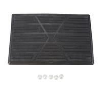 yasoe Alfombrillas Universales para el Piso del Coche, Almohadillas para los Pies, Alfombrilla para el TalóN, Cubierta del Pedal, Almohadillas Antideslizantes para los Pies, 25X16 Cm