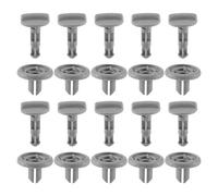 yasoe Clip de Estante de Paquete de PláStico Gris de 10 Piezas Tipo Temprano para Juke 799161KA3A