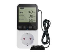 yasoe Controlador de Humedad, Controlador de Temperatura, Enchufe de 230 V, Interruptor de Temperatura, Interruptor de Termostato, Enchufe de la UE