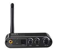 yasoe Convertidor de Digital una AnalóGico Receptor Bluetooth 5.1 óPtico/Coaxial una Salida de Audio AUX de 3,5 Mm con Control de Volumen