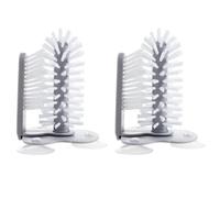 yasoe Limpiador de de Agua, Cepillo Lavavasos, Cepillo Lavavasos con Base de Succión, Cepillo de Cerdas para de Cerveza, Copa de Vino Tinto