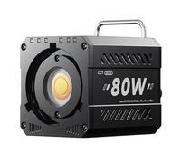 yasoe Luz LED Regulable para Vídeo COB de 80W, Luz LED Fotográfica de 2500-6500K para Estudio Fotográfico, Cámara de Cine, Livstreaming, Enchufe Europeo