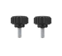 yasoe TORNILLO de CABEZA REDONDA X 10Mm en los TORNILLOS Perilla de SujecióN Moleteada 2 Piezas