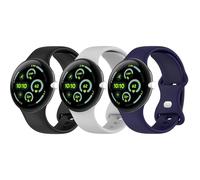 YASPARK Correa Compatible con Google Pixel Watch 3 45mm, Correa de Repuesto Deportiva de Silicona Suave y Transpirable para Google Pixel Watch 3 45mm, para Mujeres Hombres.