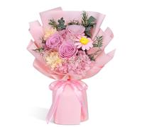 Yastouay Flores frescas preservadas para entrega, ramo fresco de flores reales para siempre con caja de regalo, flores para el día de la madre para mamá, regalos de cumpleaños para mujeres