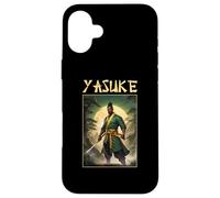 Yasuke African Samurai Negro Artes Marciales Carcasa para iPhone 16 Plus