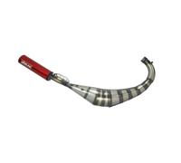 YASUNI Escape Carrera R3 Brillante Rojo AM6/D50B 70/80cc No Aprobado