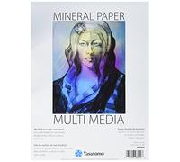 Yasutomo JMP200 Bloc de Papel Mineral Multimedia de 9 x 12 Pulgadas, 20 Hojas, Roca, 0.15x9.5x12.25 cm