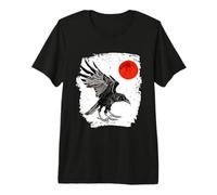 Yata no karasu T | Cuervo de Tres Patas | Mitología Japonesa Camiseta Premium