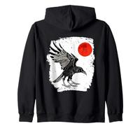 Yata no karasu T | Cuervo de Tres Patas | Mitología Japonesa Sudadera con Capucha