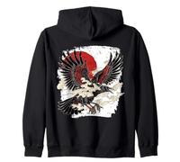 Yata no karasu T | Cuervo de Tres Patas | mitología Japonesa Sudadera con Capucha