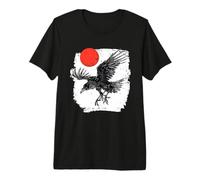 Yatagarasu T | Cuervo de Tres Patas | mitología Japonesa Camiseta Premium