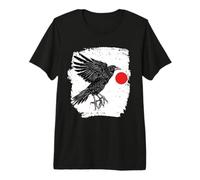 Yatagarasu T | Cuervo de Tres Patas | mitología Japonesa Camiseta Premium