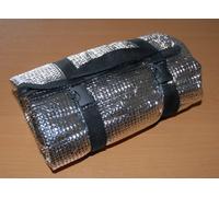 Yate - Esterilla aislante de aluminio para camping, 180 x 50 cm